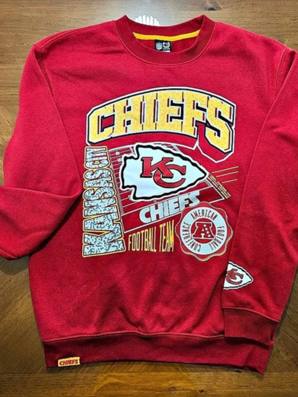 EUC Men's NFL Ultra Game Kansas City Chiefs Graphic Sweatshirt